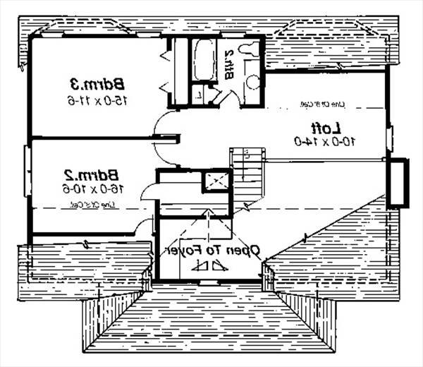Second Floor image of MACKENZIE House Plan